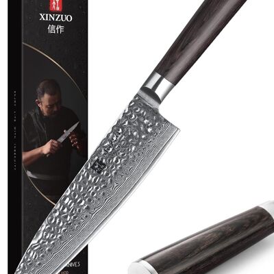 Cuchillo de chef Xinzuo Damascus - Serie B1H He