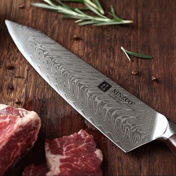 Couteau de chef Xinzuo Damas - Série B27 Yi 8