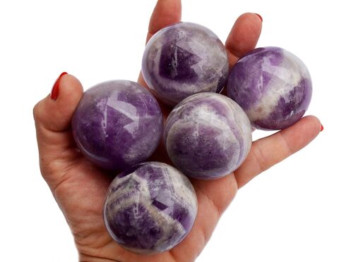 Amethyst Crystal Sphere (45mm - 60mm)