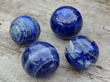 Sphère Lapis Lazuli XL (65 mm - 95 mm) 9