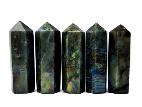 Natural Labradorite Tower Point (110mm)