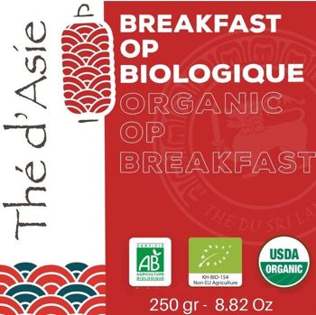 Thé noir - Breakfast OP - Biologique - en vrac - 250g 2