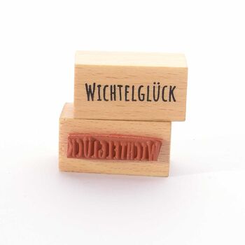 Titre du timbre à motif : Wichtelglück 1