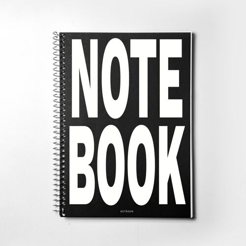 NOTEBOOK. Notebook. Spiral. Dotted paper A4