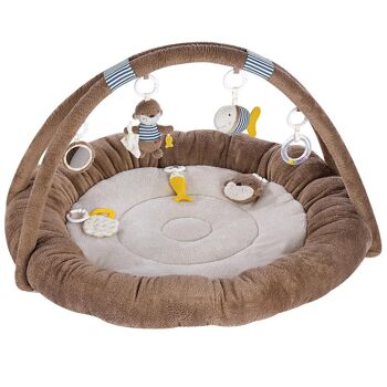 3D Activity Nest Otter – Arche de jeu particulièrement douce avec 7 jouets amovibles 1