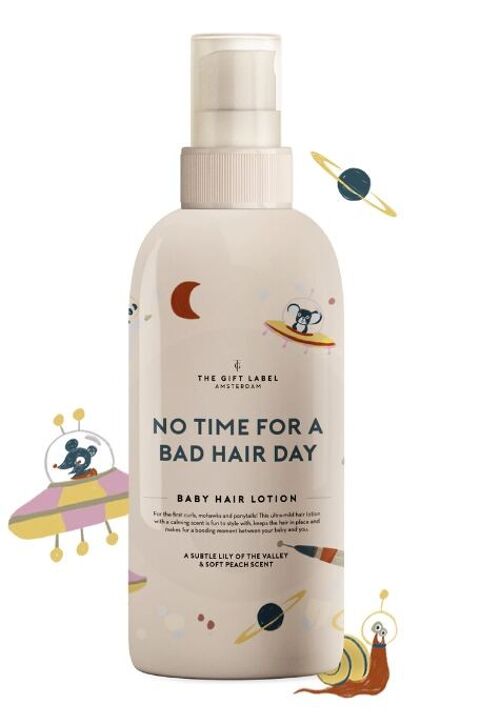 Babyhaarlotion 150ml - No Time For A Bad Hair Day - Jungen