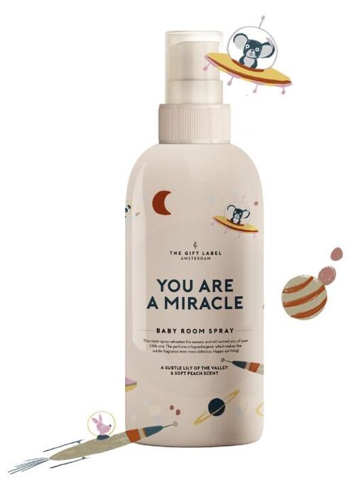 Baby Raumspray 150ml - You Are A Miracle - Jungen