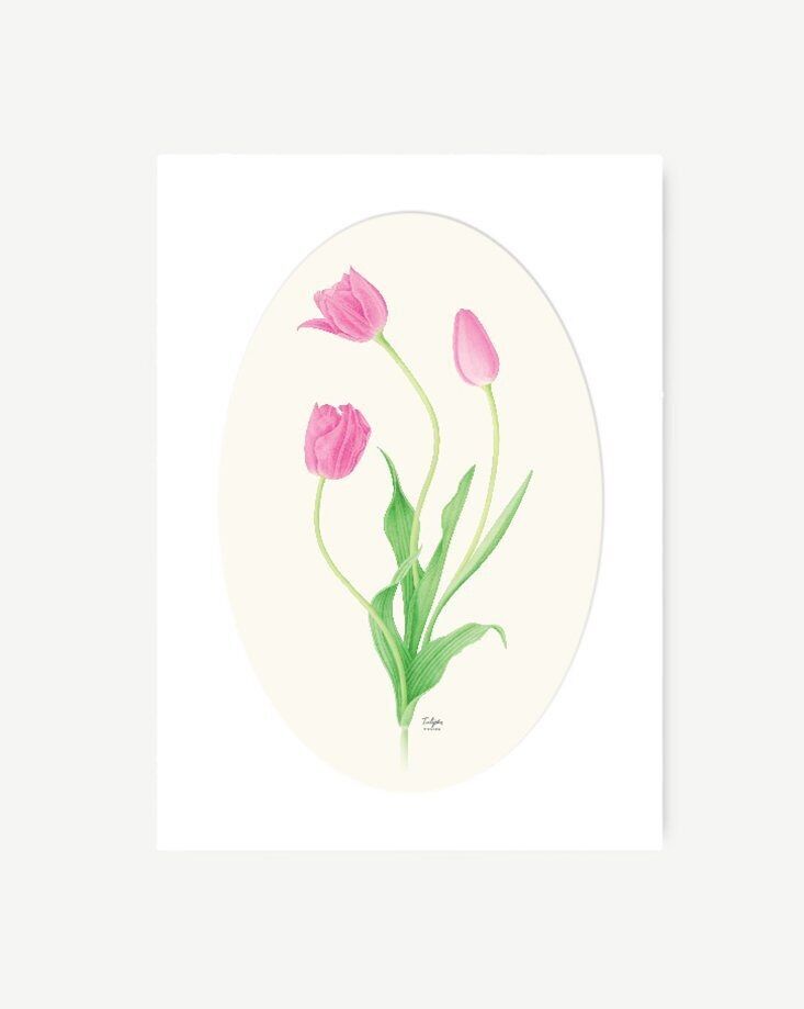 Foglio decorativo TULIPANO