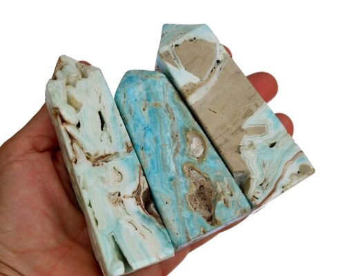 Blue Aragonite Tower (100g - 200g)