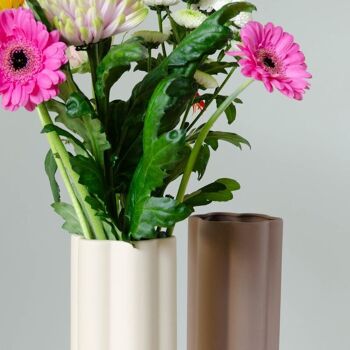 Vase Juul beige 3