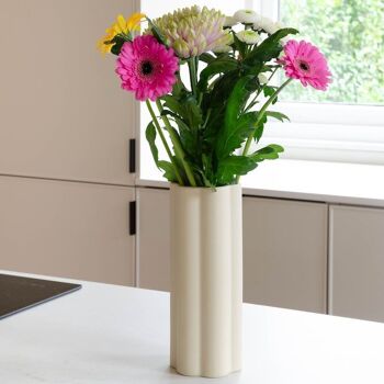 Vase Juul beige 5