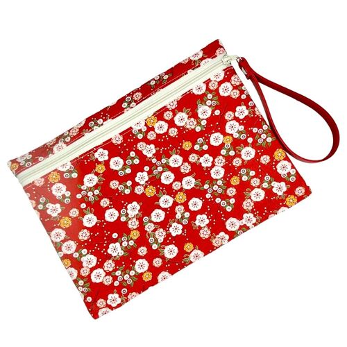 Pochette L madame, "Kimi" rouge