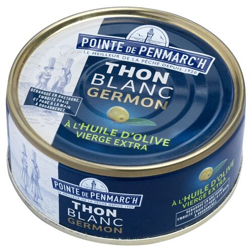 Thon blanc germon huile d'olive 160g