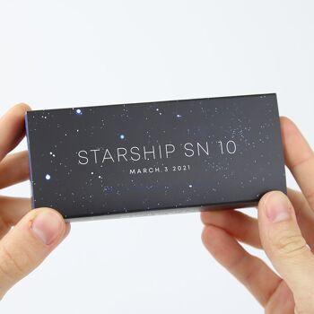 Flipbook du vaisseau spatial SpaceX SN10 2