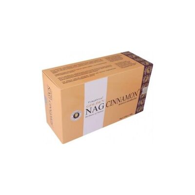 12 Packs incienso Golden Nag - Canela 15gr