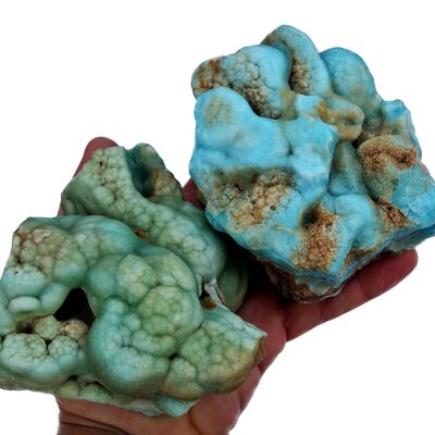 Cristallo di Aragonite blu grezzo (100 g - 1.500 g)