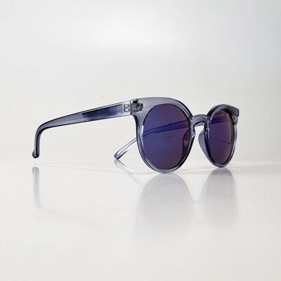 Graue TopTen-Sonnenbrille mit blauen Gläsern SG14031GREY