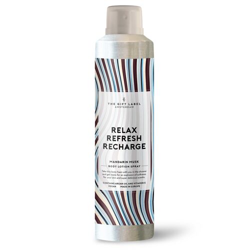 Body Lotion Spray 200ml V2 - Relax, Refresh, Recharge II