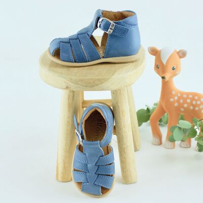 SCARPA BABY-PARVI JEAN'S BOY in pelle