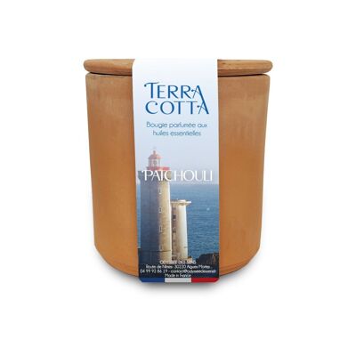 Kerze 180g TERRA COTTA PATCHOULI