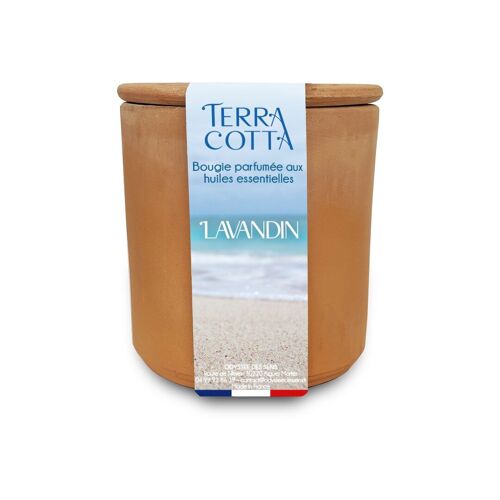 Bougie 180g TERRA COTTA LAVANDIN