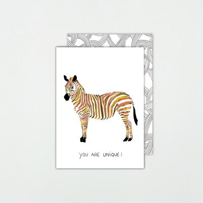 You are unique (zebra)