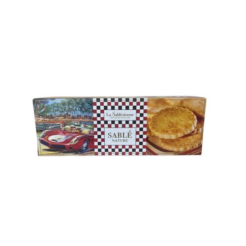 Biscuits sablés nature pur beurre- étui carton 125 g  "24h du Mans"