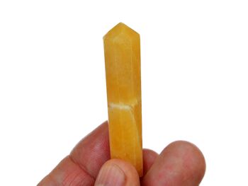 Pointe de cristal de calcite orange (45 mm - 60 mm) 9