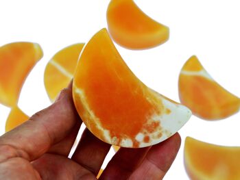 Lune de Calcite Orange (60mm) 2