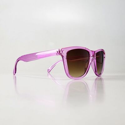 Lunettes de soleil TopTen violettes transparentes SG14011UPUR