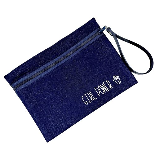 Pochette M, "Girl power", Scintillant marine