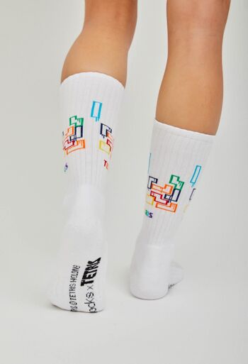 BeTetris Street Paint - Chaussettes 100% coton biologique 3