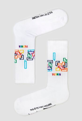 BeTetris Street Paint - Chaussettes 100% coton biologique 6