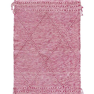 Tappeto berbero Kilim marocchino in pura lana 103 x 159 cm