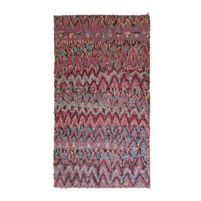 Marokkanischer Kelim-Berberteppich aus reiner Wolle, 144 x 240 cm