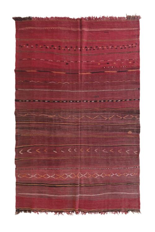 Tapis Kilim Berbere marocain pure laine 157 x 217 cm