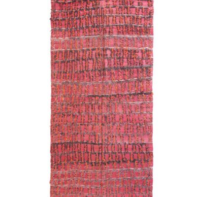 Tappeto berbero Kilim marocchino in pura lana 175 x 467 cm