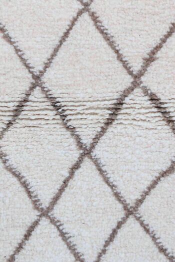 Tapis berbère marocain pure laine 100 x 140 cm 4