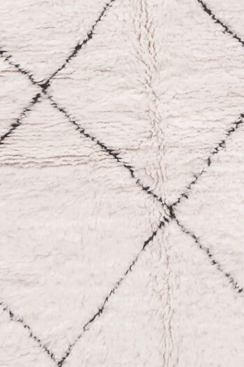 Tapis Berbere marocain pure laine 124 x 210 cm 2