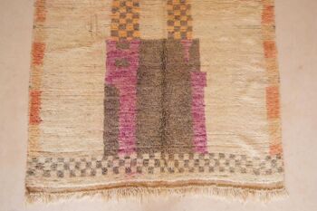 Tapis Berbere marocain pure laine 147 x 223 cm 5