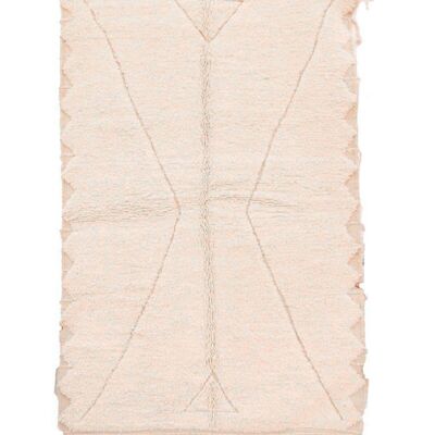 Pure wool Moroccan Berber rug 157 x 262 cm