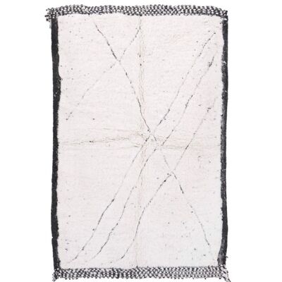 Pure wool Moroccan Berber rug 159 x 239 cm
