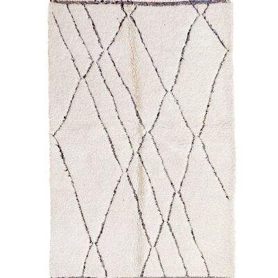 Tappeto berbero marocchino in pura lana 167 x 250 cm