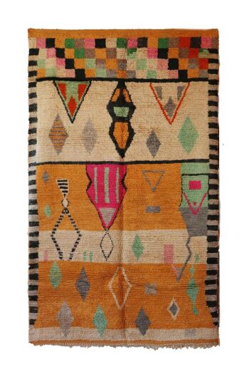 Tapis Berbere Boujaad coloré 173 x 272 cm 1