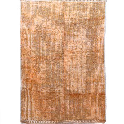 Alfombra bereber marroquí de pura lana 217 x 312 cm