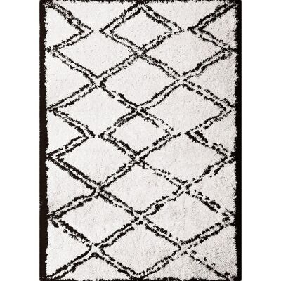 Alfombra decorativa shaggy TANGER