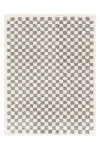 Tapis à poil haut doux et confortable CHECKERS 1