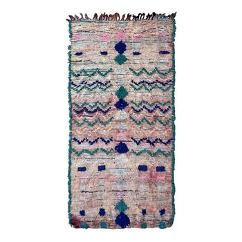 Tapis Berbere marocain pure laine 115 x 239 cm 1