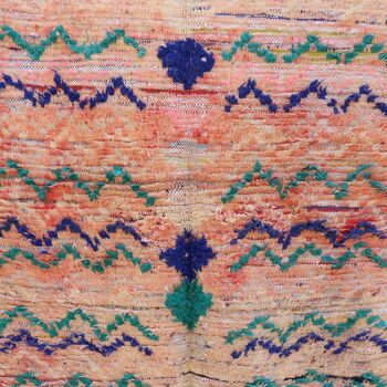 Tapis Berbere marocain pure laine 115 x 239 cm 2