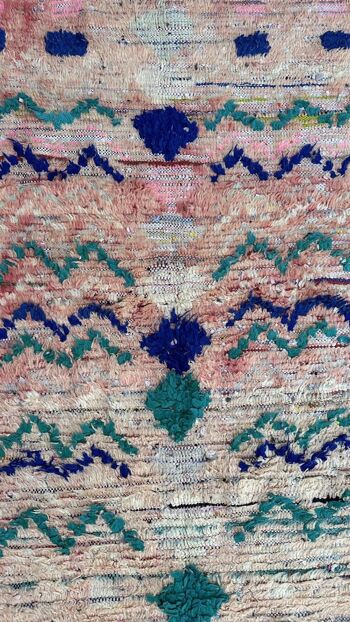 Tapis Berbere marocain pure laine 115 x 239 cm 7